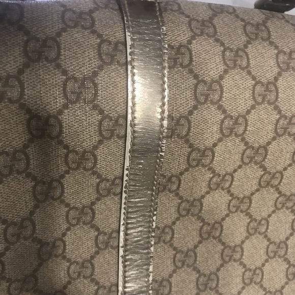 Authentic Gucci Boston Monogram GG Bag - Picture 10 of 14